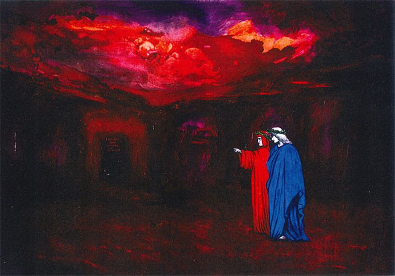 Inferno-canto III- La porta dell'inferno di Pirondini Antea