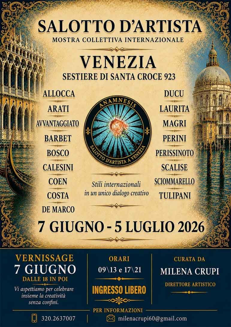 SERGIO PERINI, mostra a Venezia