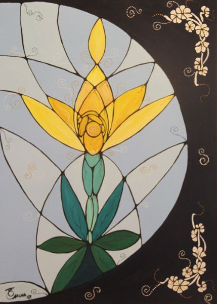Golden lotus