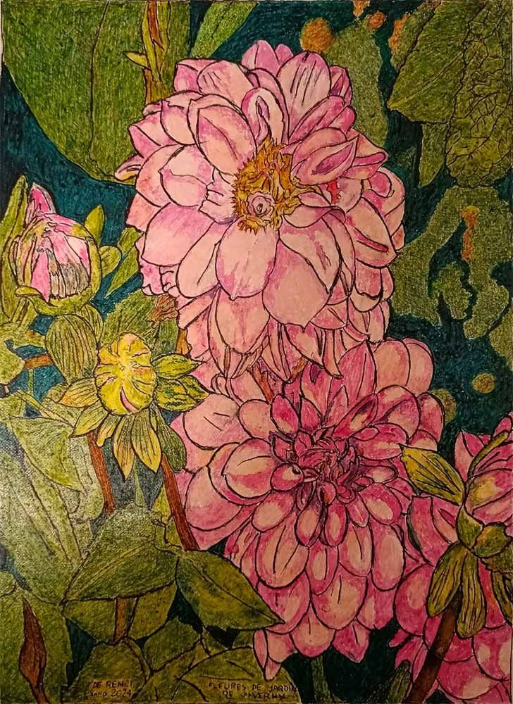 Fleures du Jardin de Giverny