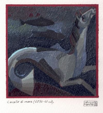 Bestiario medievale- il cavallo di mare
