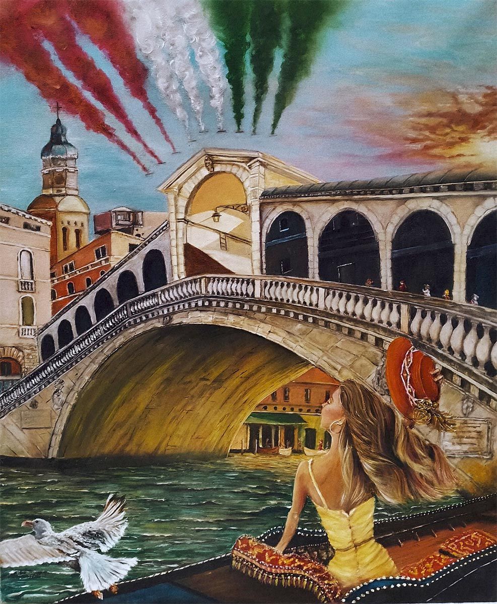 Anniversario tricolore a Venezia