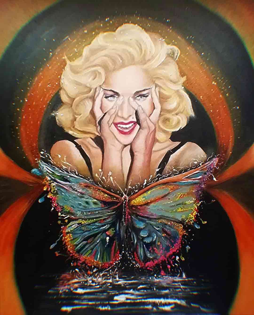 Madonna la diva delle ali ribelli