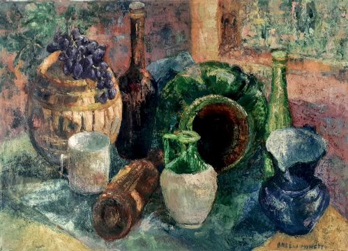 Natura morta con uva