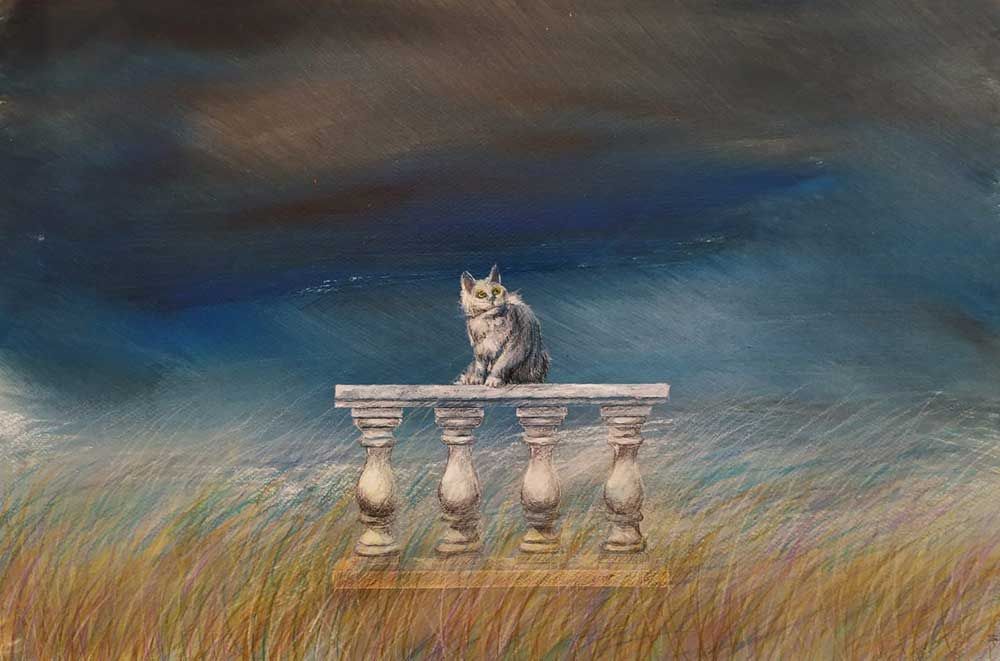 Le chat blanc