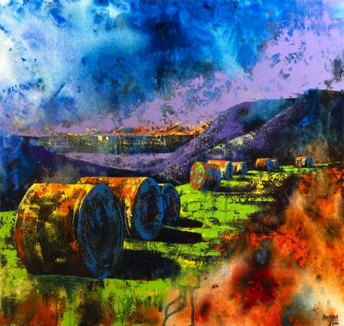 Balle di fieno sul Baldo