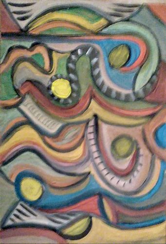 Omaggio a Pollock 1
