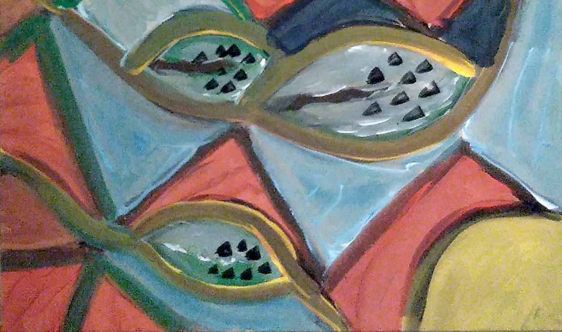 Omaggio a Pollock 3 - Calle nel vaso