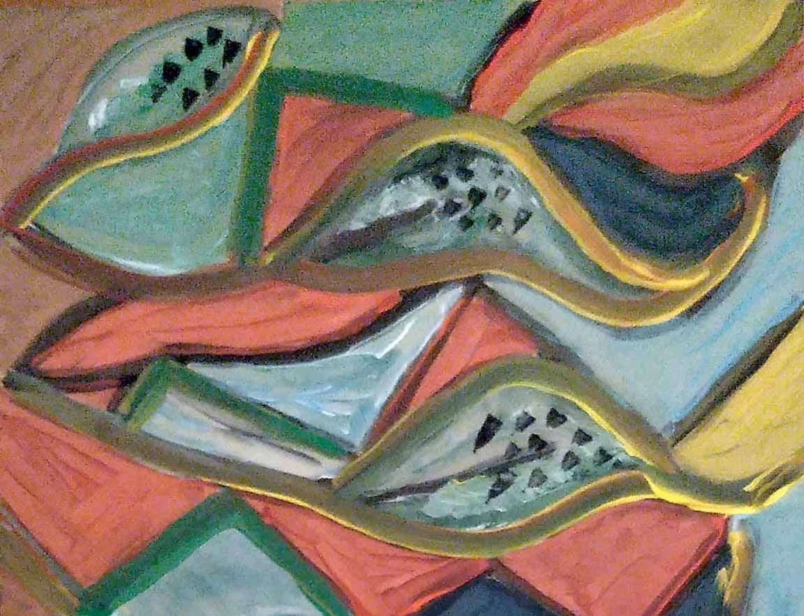 Omaggio a Pollock 3 - Calle nel vaso