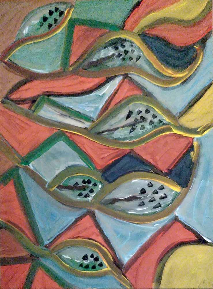 Omaggio a Pollock 3 - Calle nel vaso