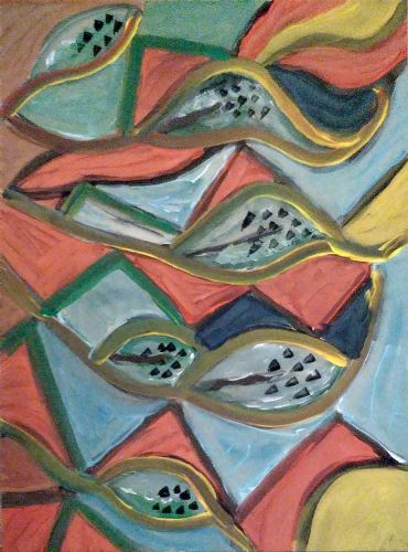 Omaggio a Pollock 3 - Calle nel vaso