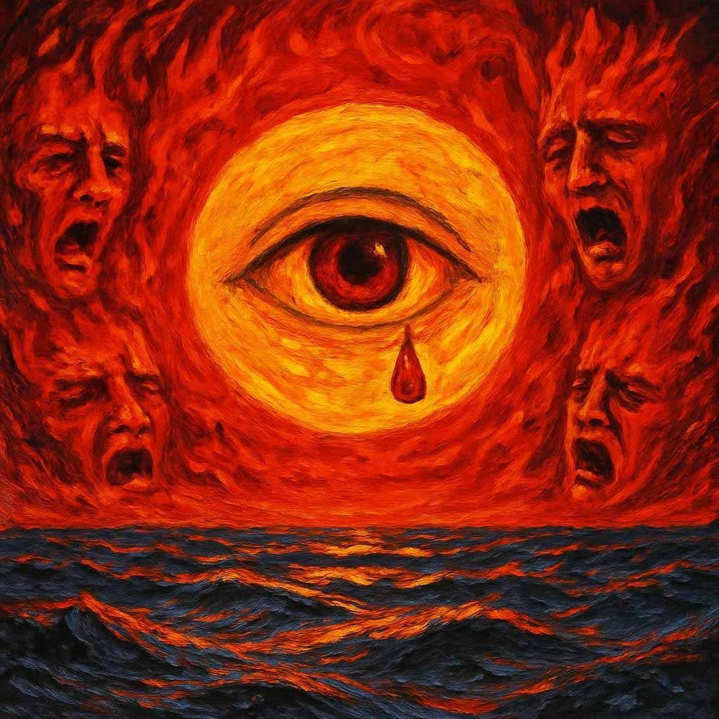 Il tramonto non sempre è così bello