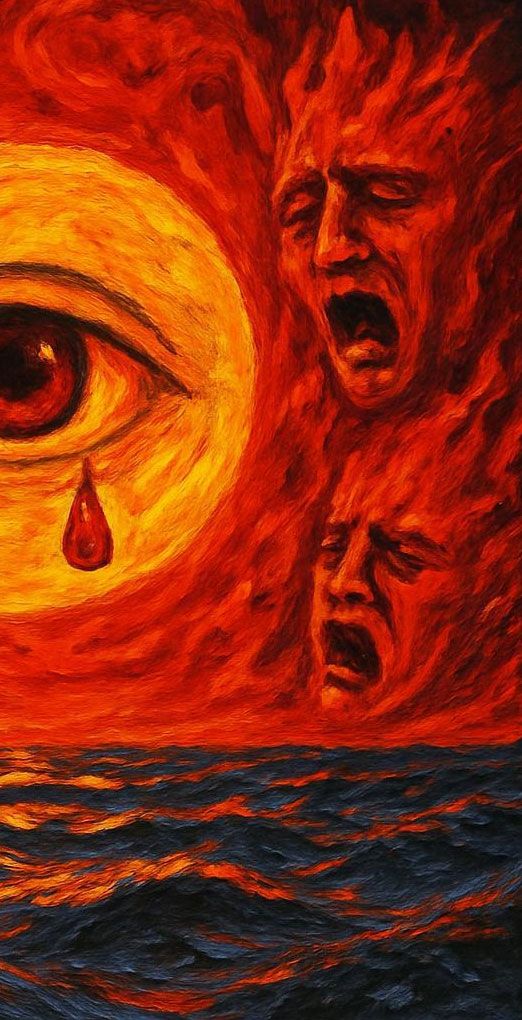 Il tramonto non sempre è così bello