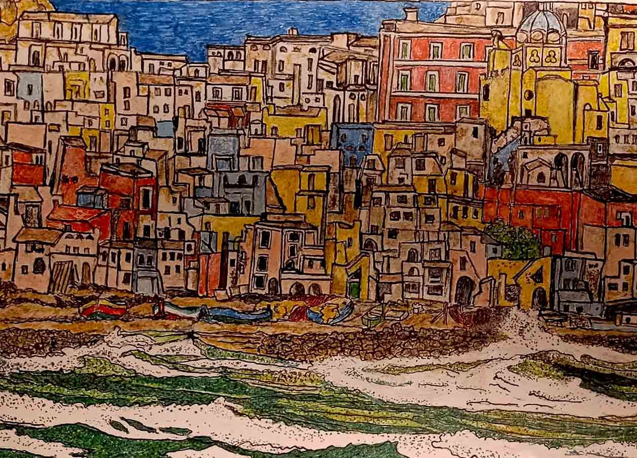 Vento di Scirocco. Procida-Corricella.