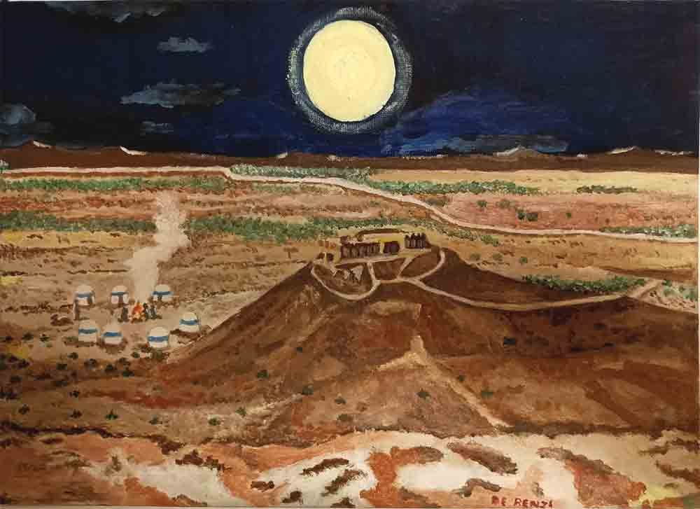 Deserto del Kiyzilkum - Fortezza