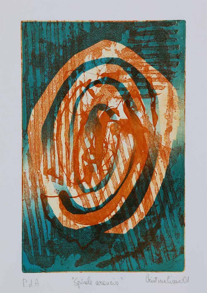 Spirale arancio