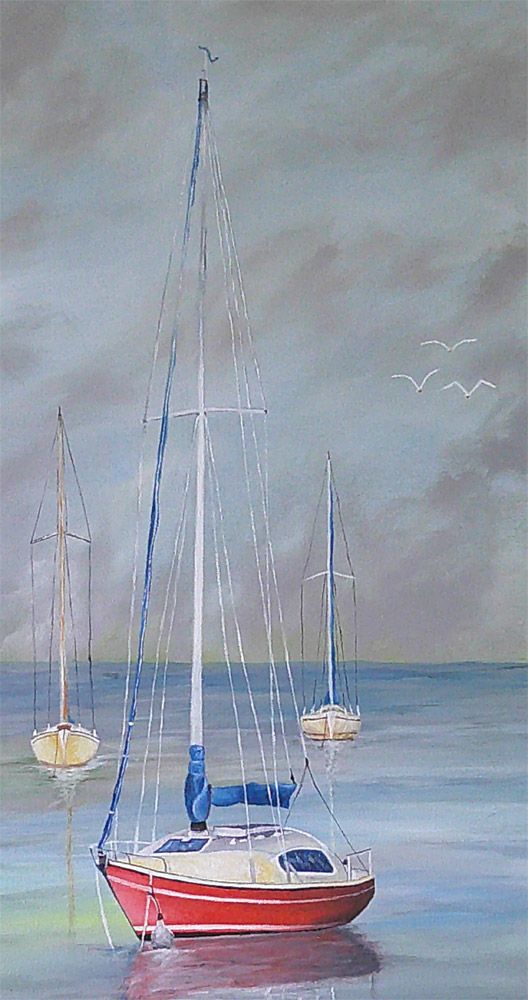 Barche a vela d'Inverno