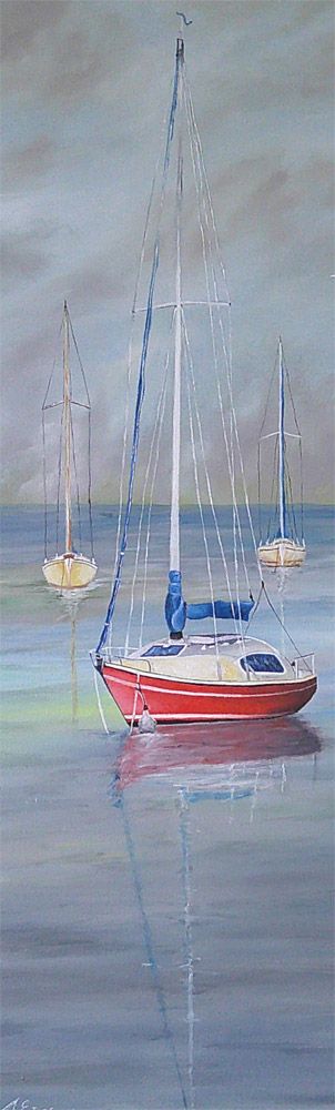 Barche a vela d'Inverno