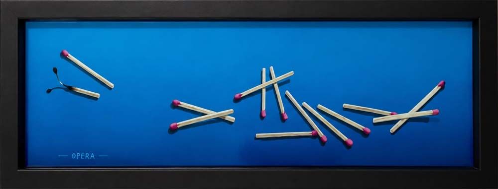 I quattro elementi in blu
